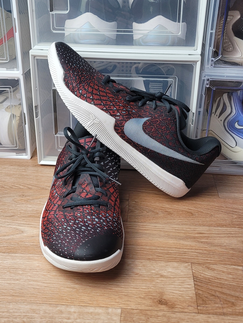 10 Nike Kobe Mamba Instinct Black Red Basketball Sneaker 852473-006